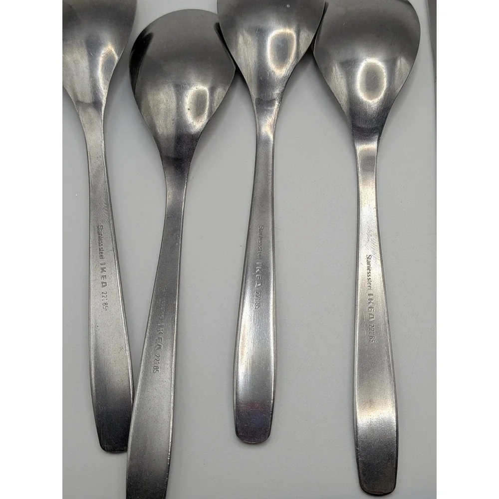 IKEA 22185 Stainless Steel Flatware Set 12 Piece Mixed Lot Spoons Forks Knives